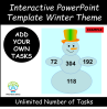 Interactive Snowman Build PowerPoint Template Interactive Snowman Build PowerPoint Template